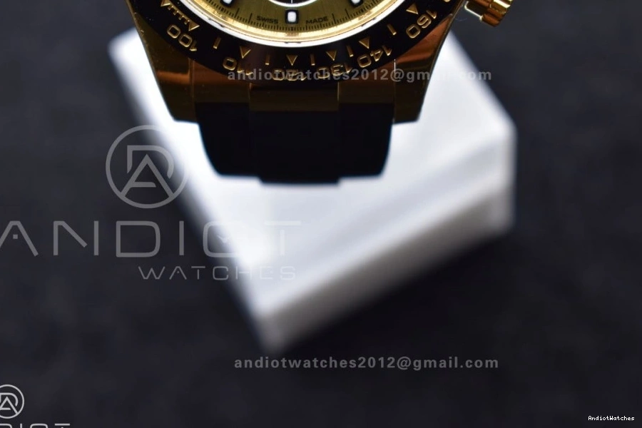 904L 1:1 765 Strap on 116518 Steel DD Dial Oyster VSF Daytona Best Edition flex YG Stretchable 0504